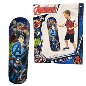 Marvel Avengers 36" Bop Bag Kids Exercise Fun Captain America Thor Hulk 4+